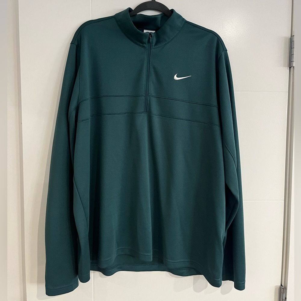 Nike Teal/Emerald Dri-Fit 1/4 Zip